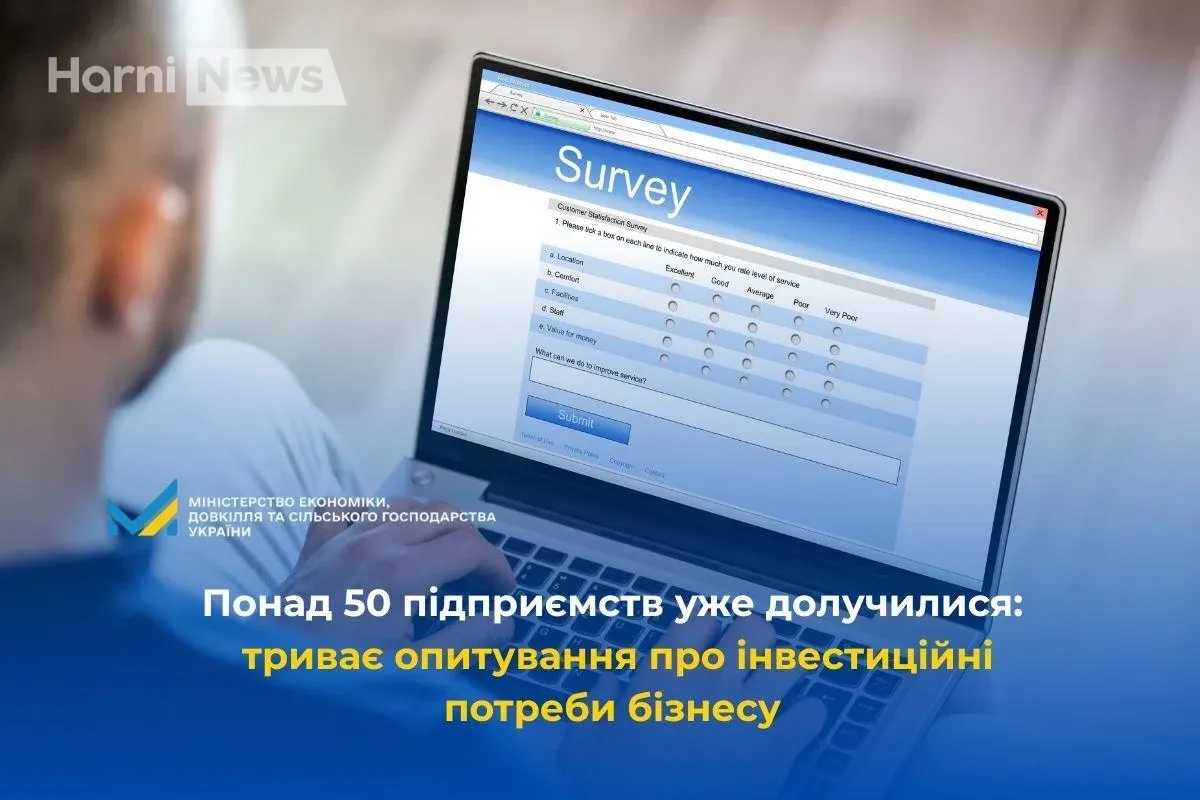 Бізнес, ваш голос вирішальний: Міністерство економіки та KSE продовжують опитування щодо фінансування й страхування