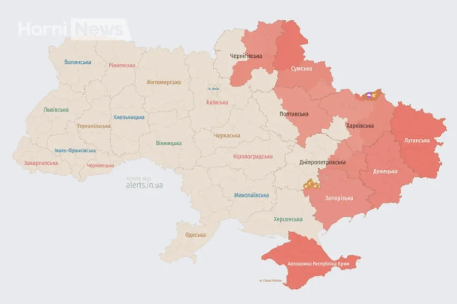 Нічна атака дронами Shahed: ворог б’є з півночі та сходу – застереження Повітряних сил
