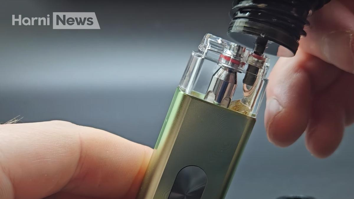 Як заправити картридж Vaporesso покроково
